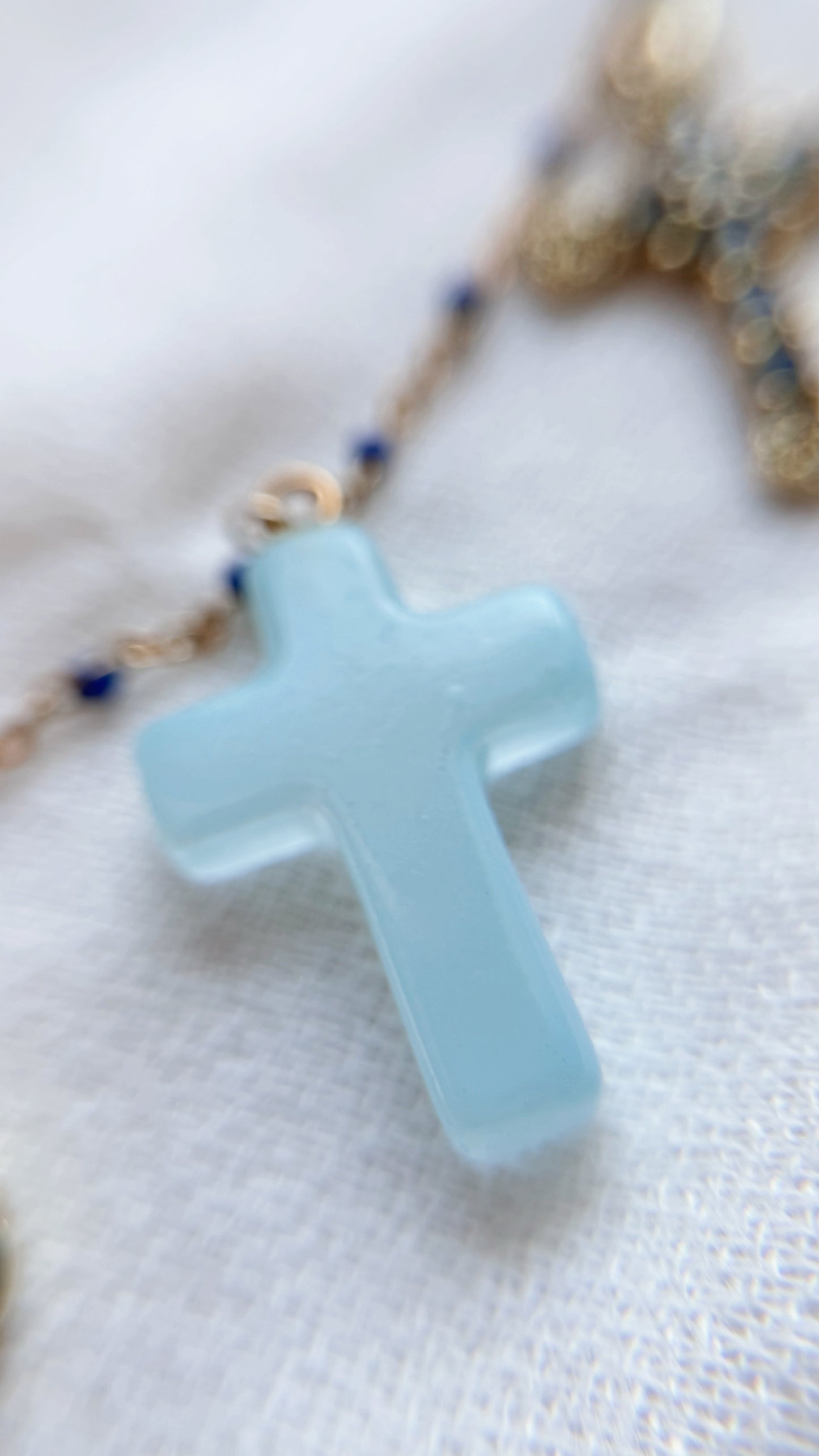 Collier Breloque 🌺✞