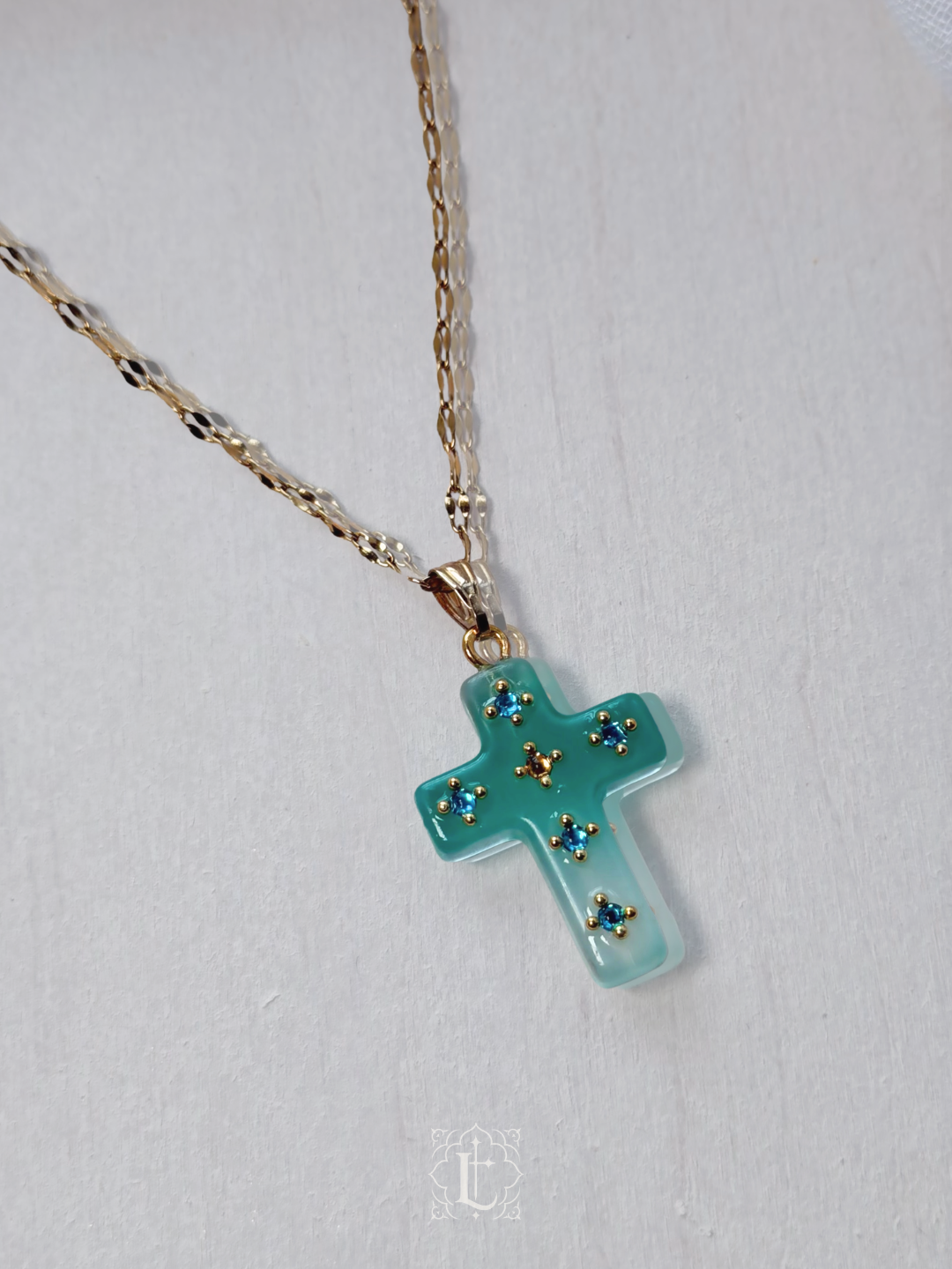 Bleu Tiffany - Collier