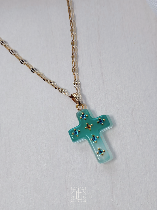 Bleu Tiffany - Collier