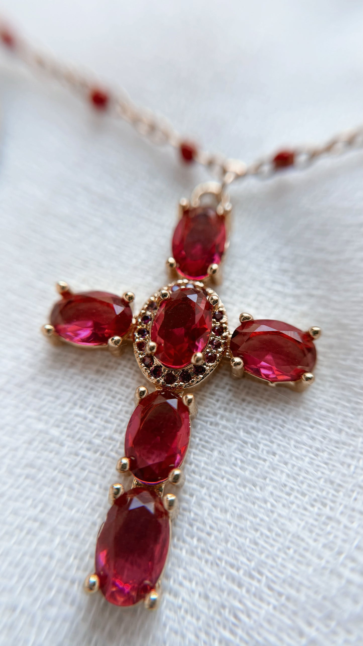 Collier Breloque 🌺✞