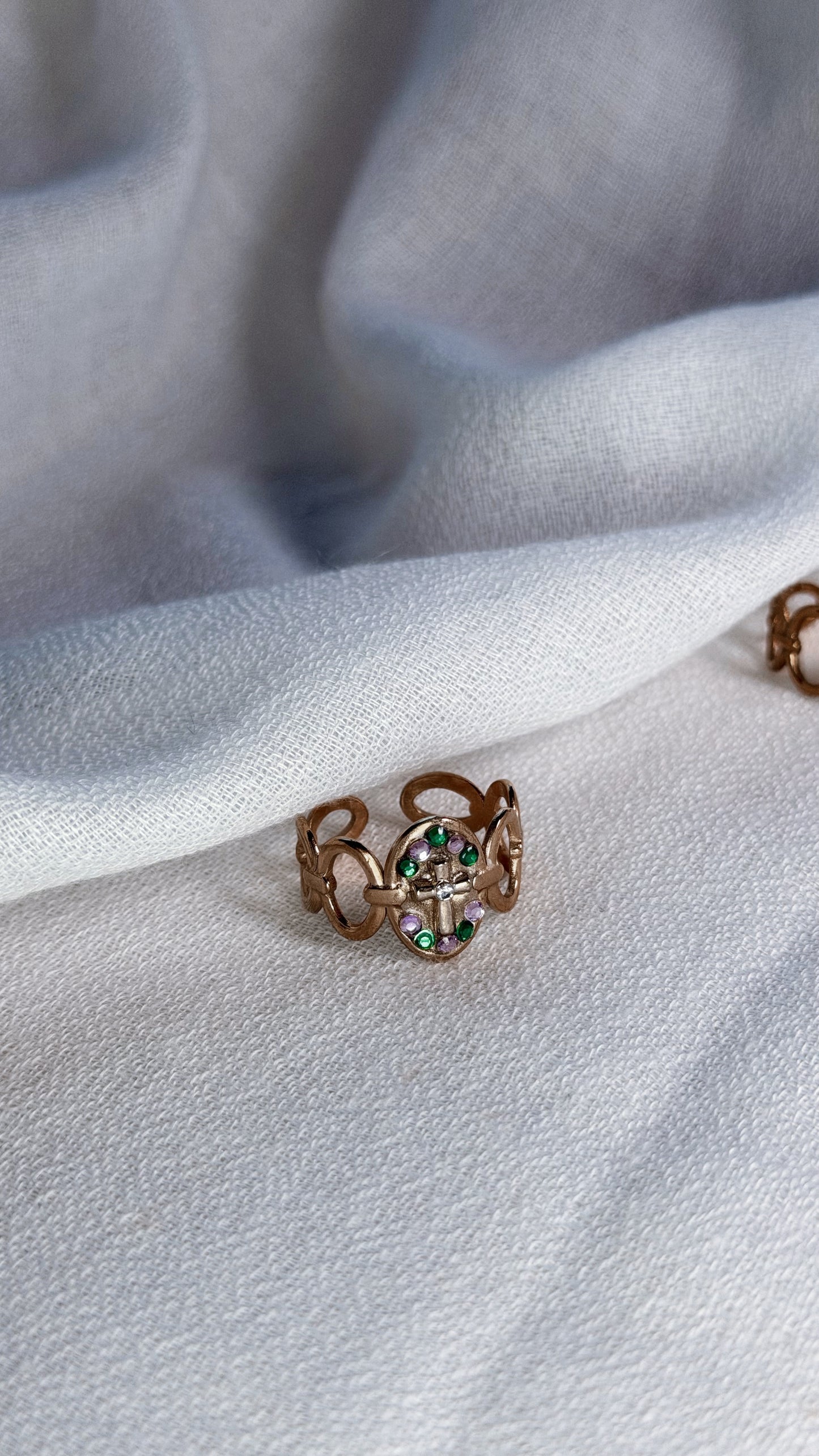 Bague cercles 🌼♱