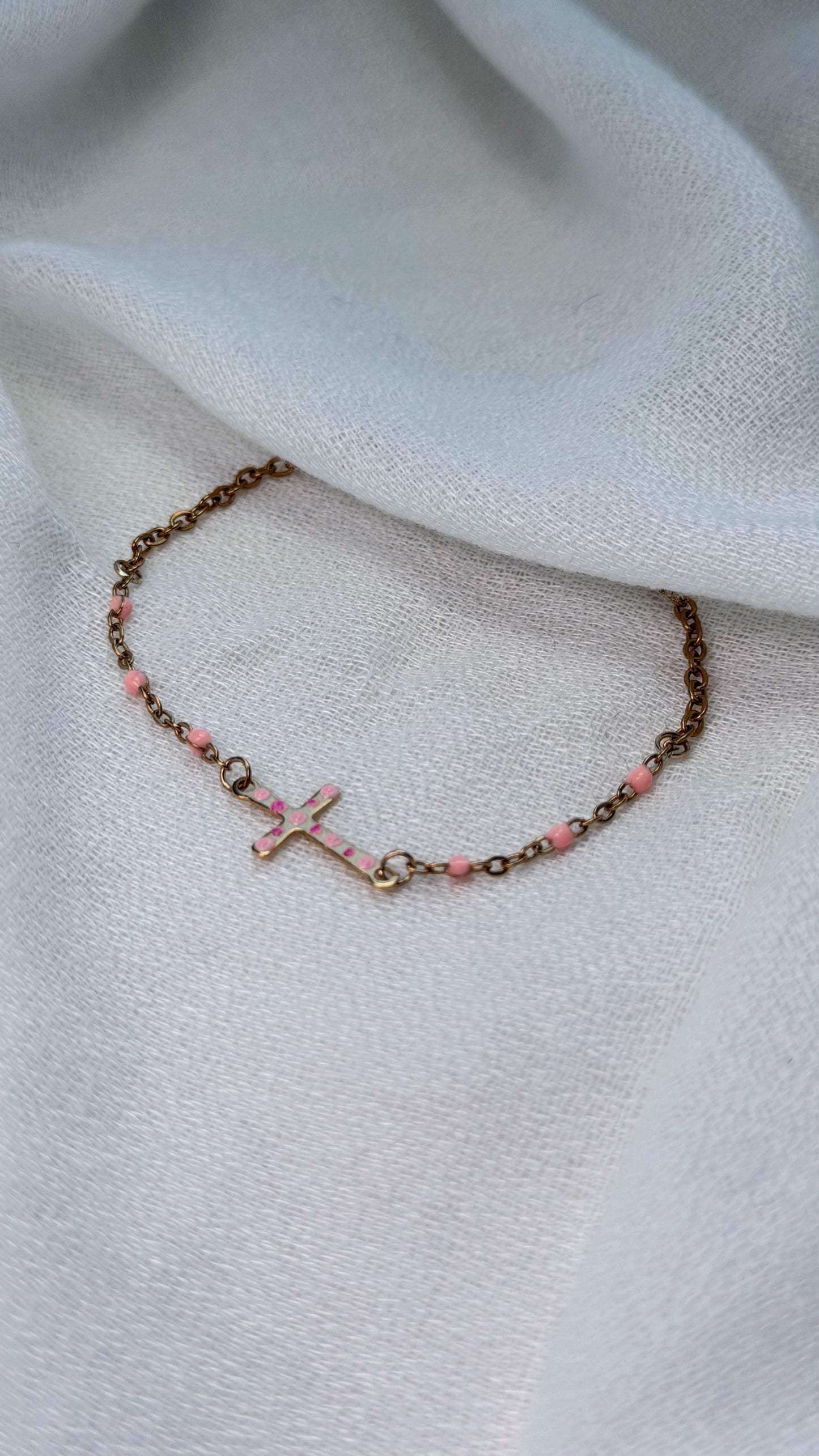 Bracelet fin 🌸✟