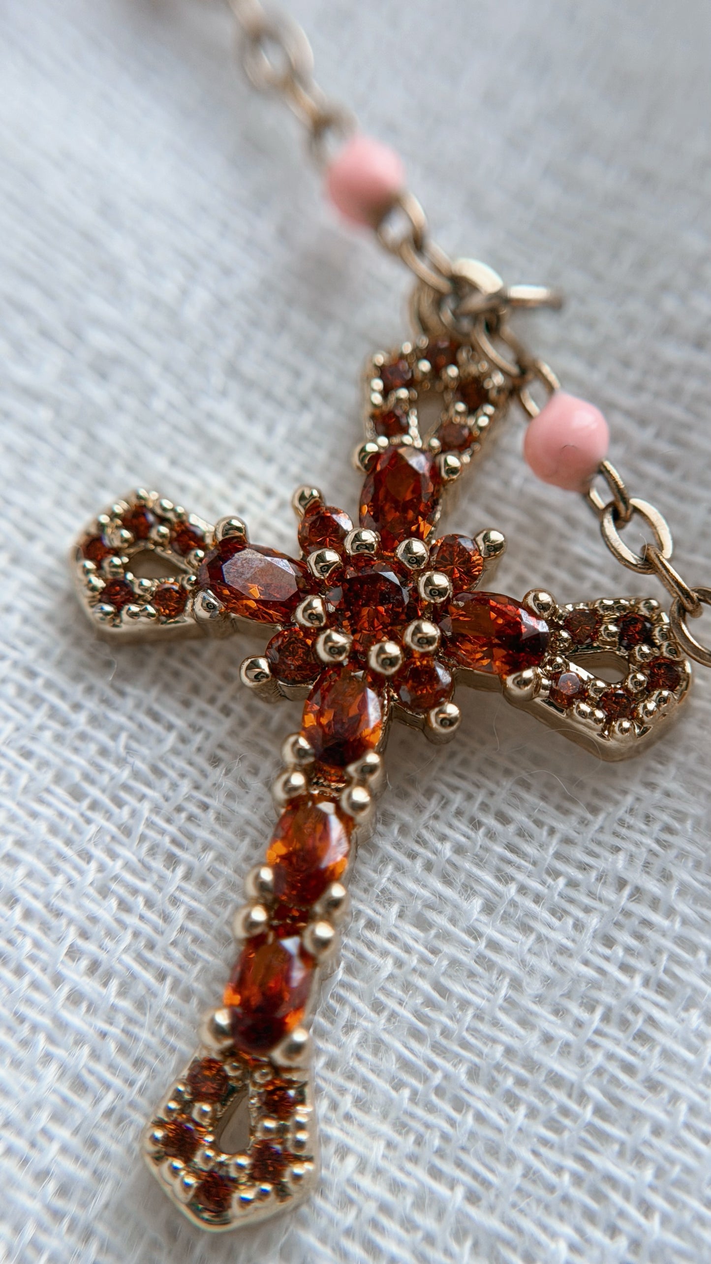 Collier Breloque 🌺✞